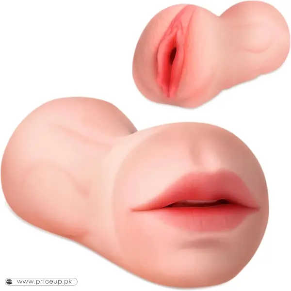 Silicone Male Masturbator - 2 in 1 Pocket Pussy  Price In Pakistan